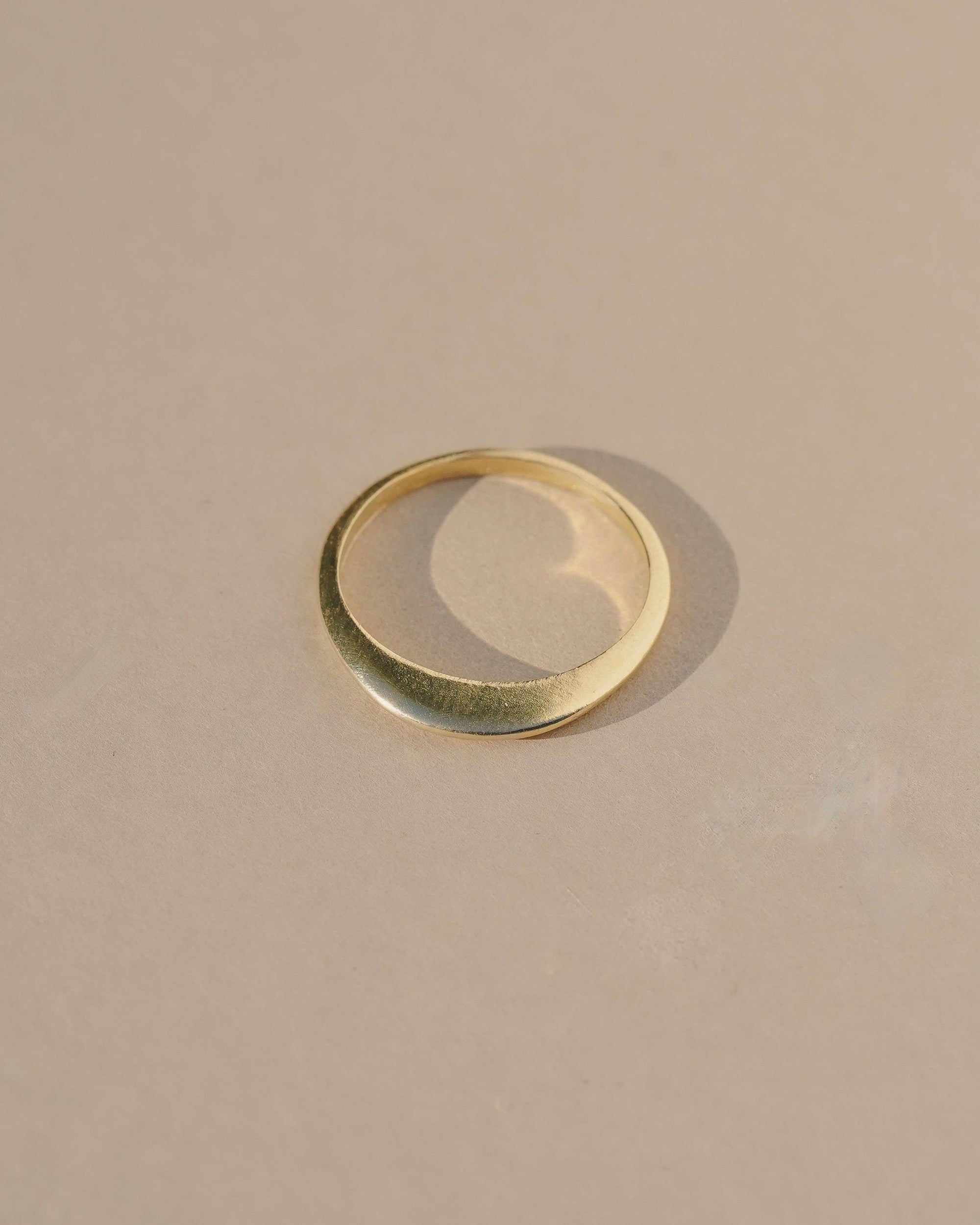 Ojai ring with recycled metals