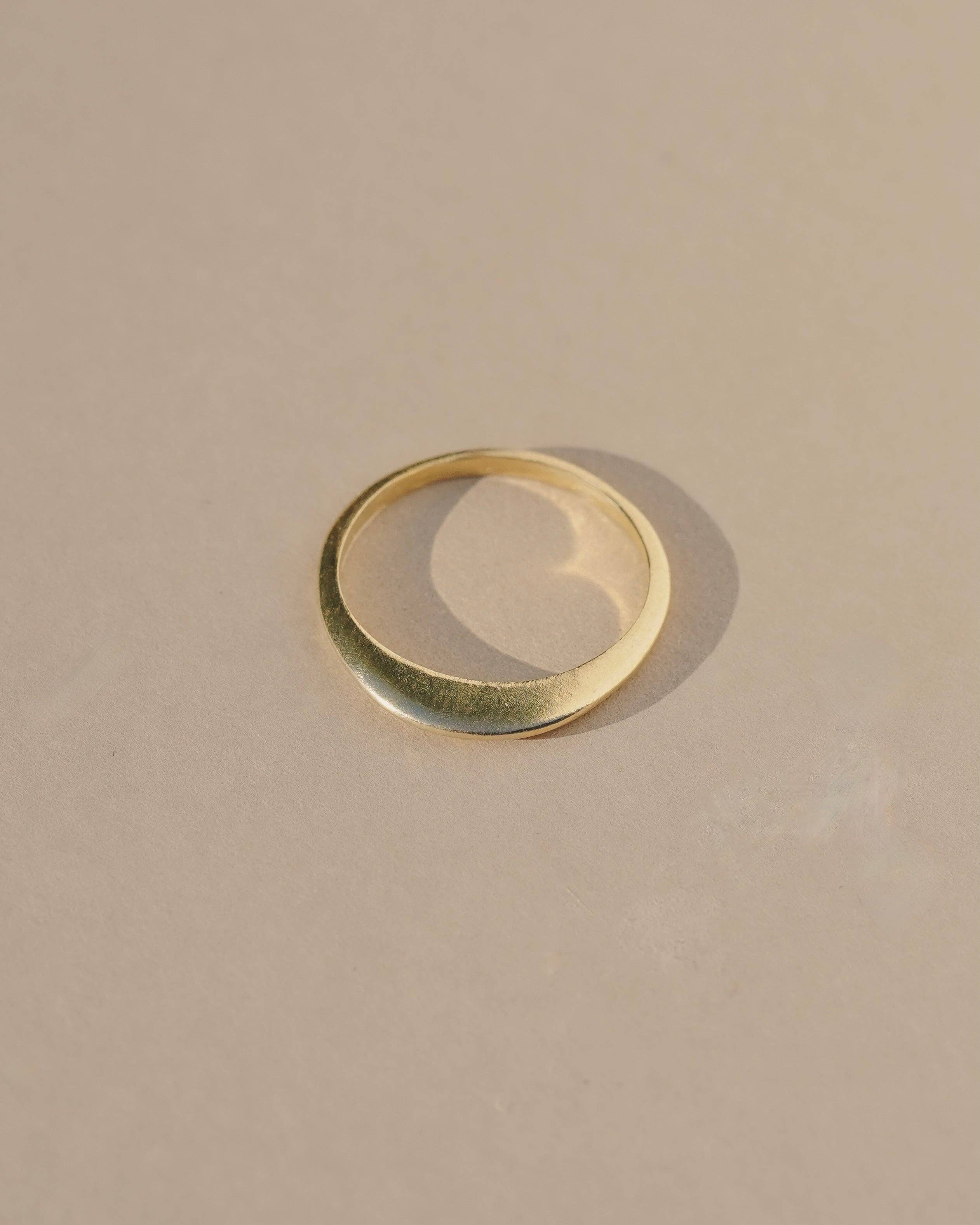 Ojai ring with recycled metals