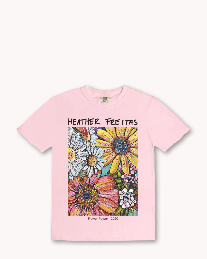 Flower Power Tee - Arte House