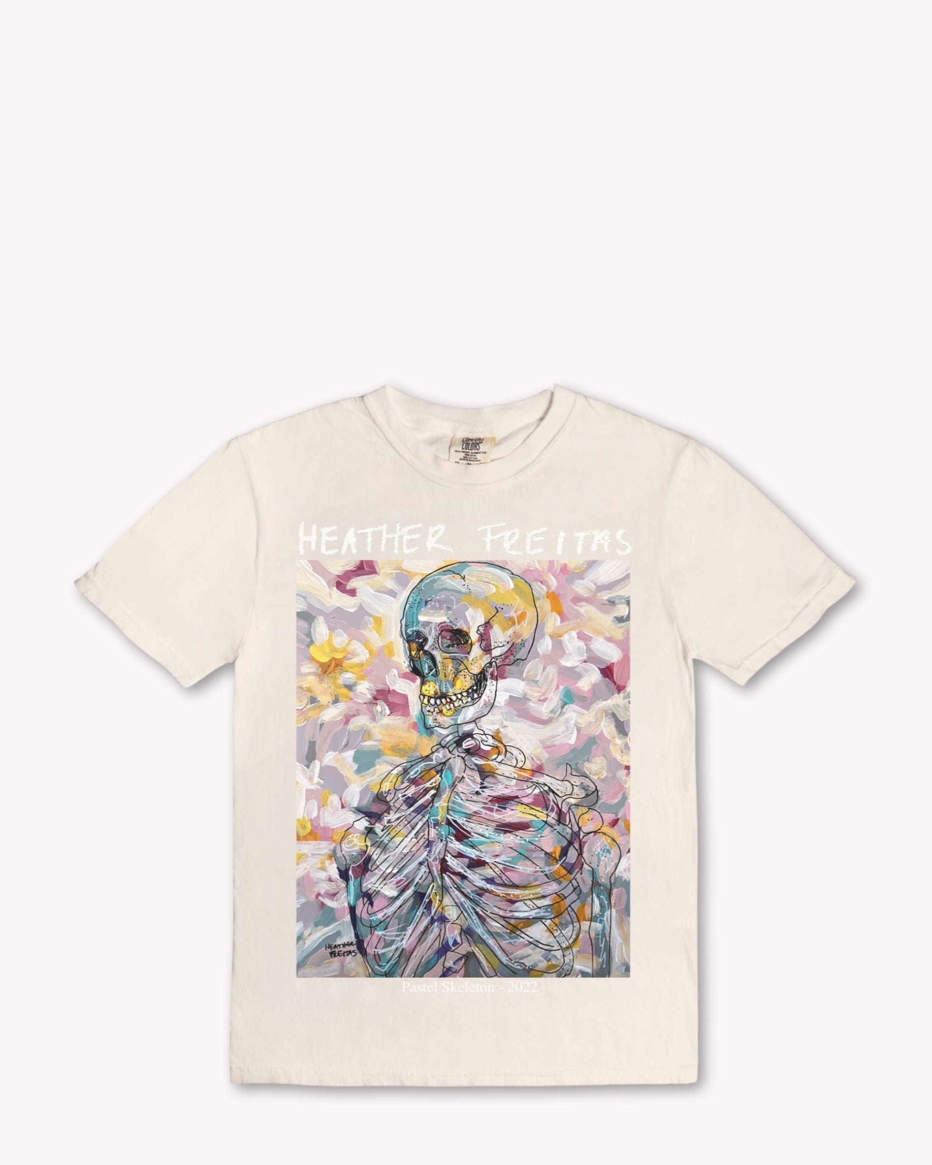 Pastel Skeleton Tee - Arte House