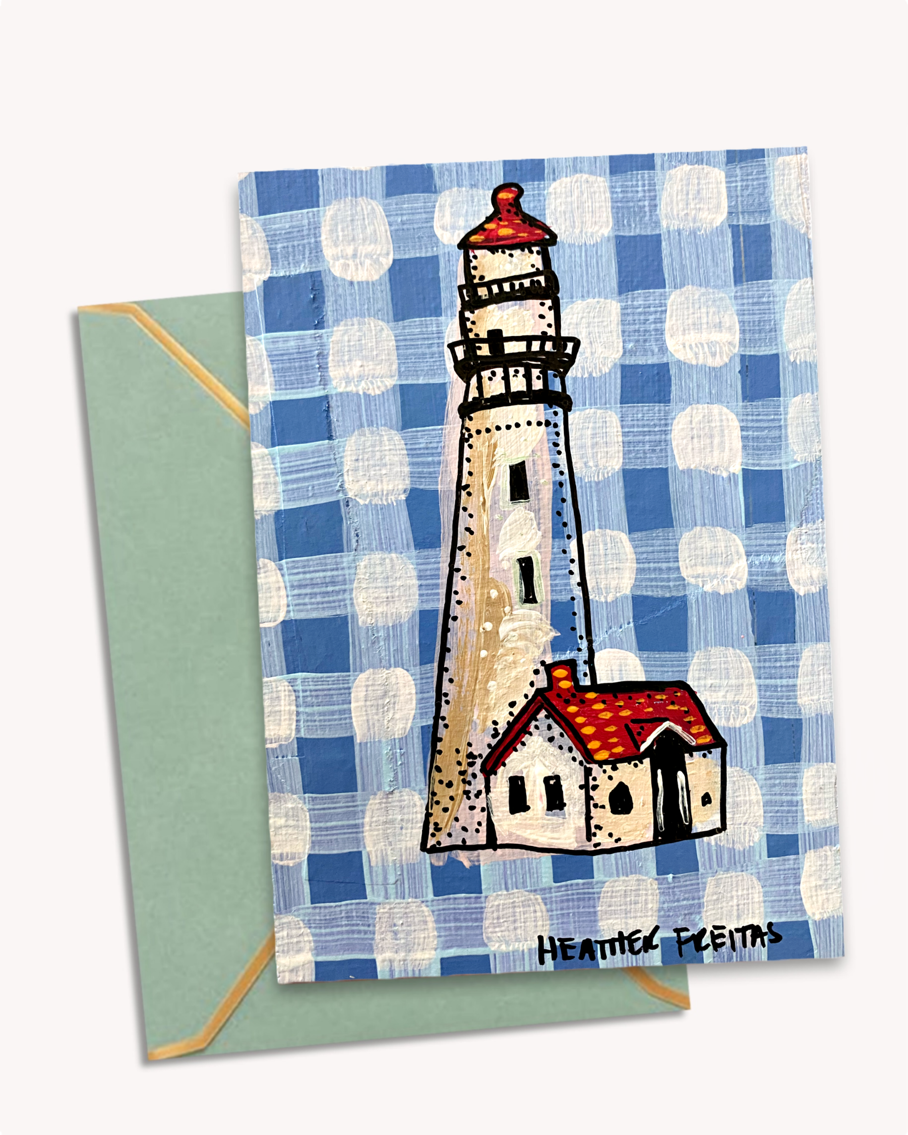 Lighthouse - Greeting Card / Fine Art Print - Arte House