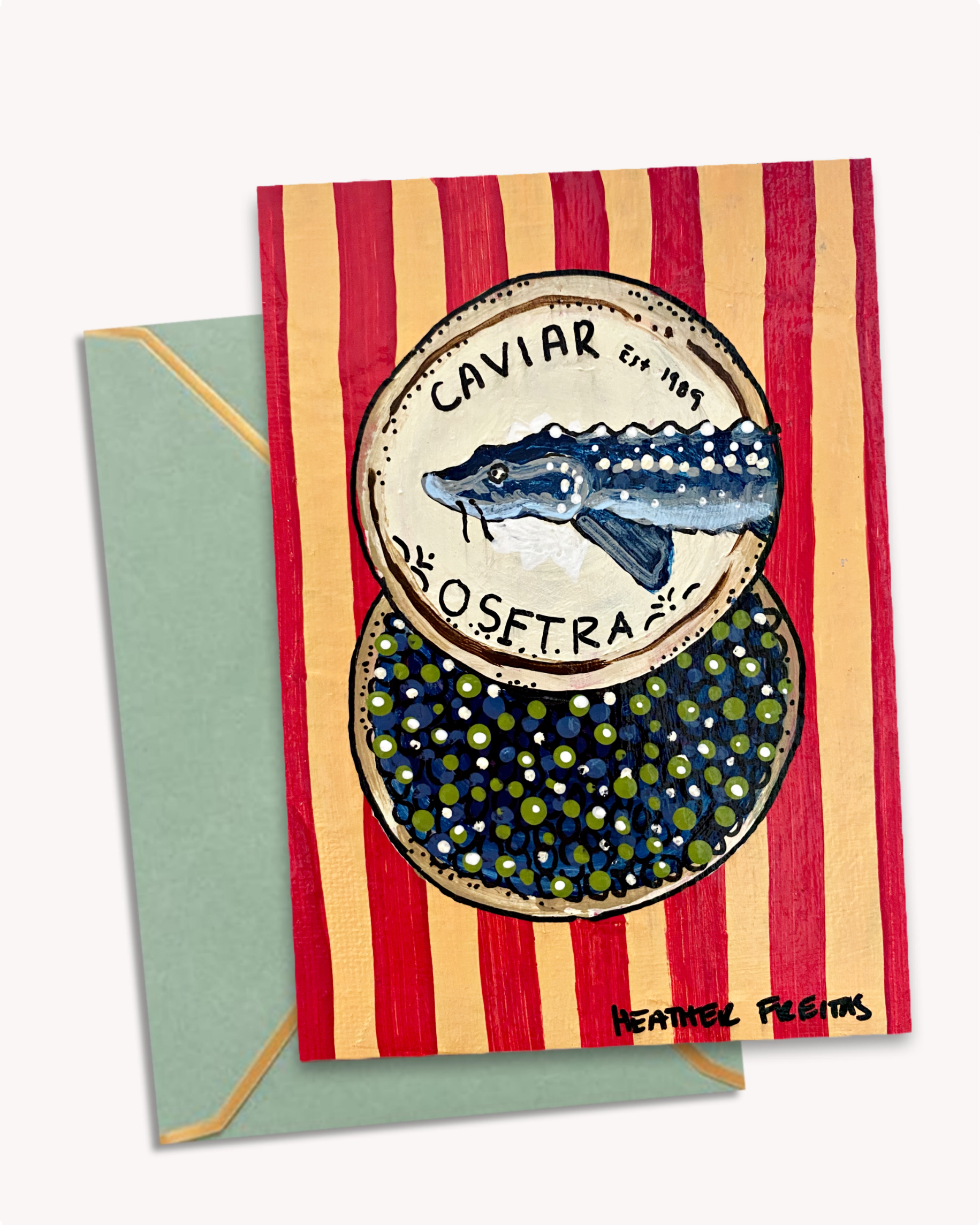 Caviar - Greeting Card / Fine Art Print