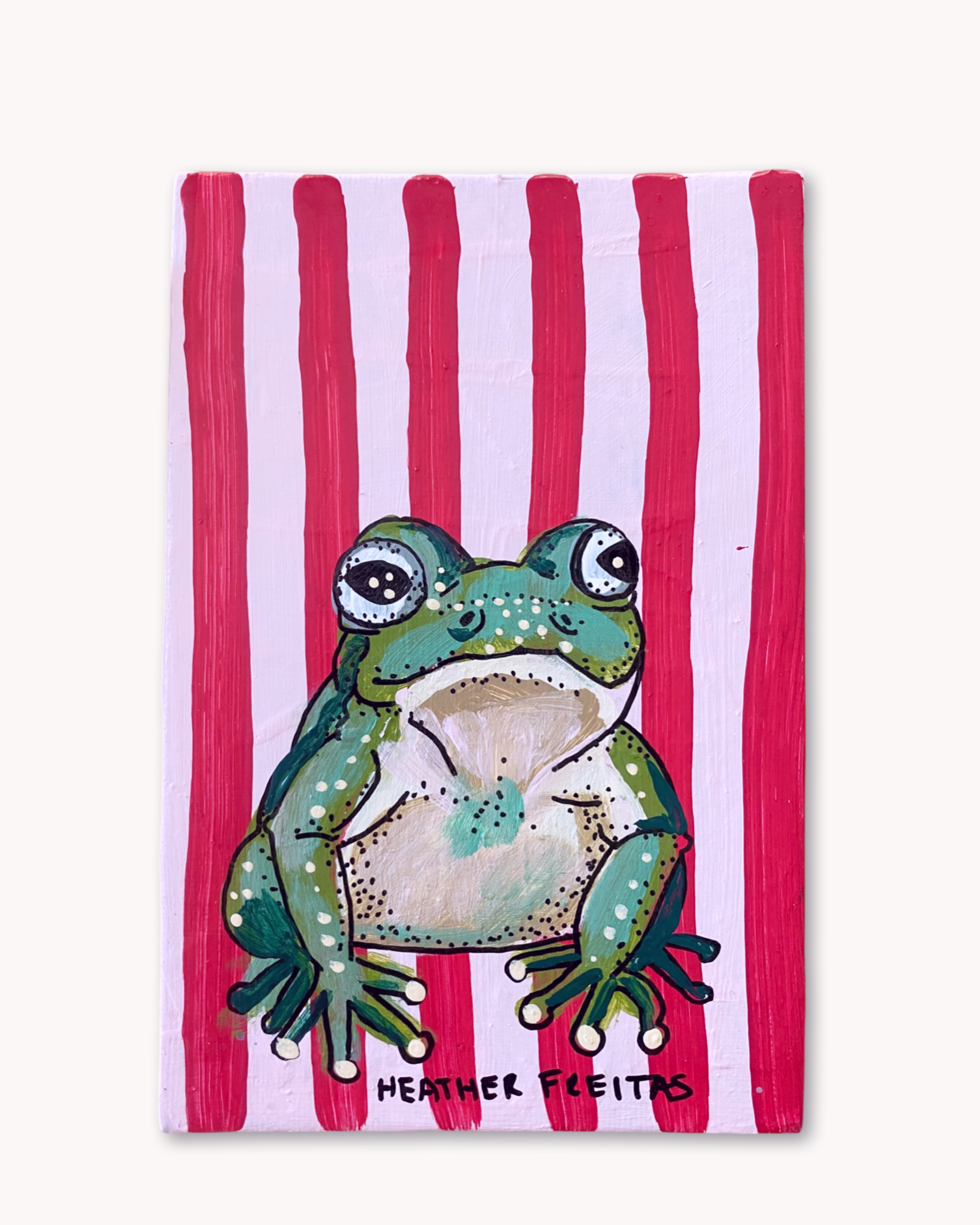 Frog Pond ( Original Painting ) - Arte House