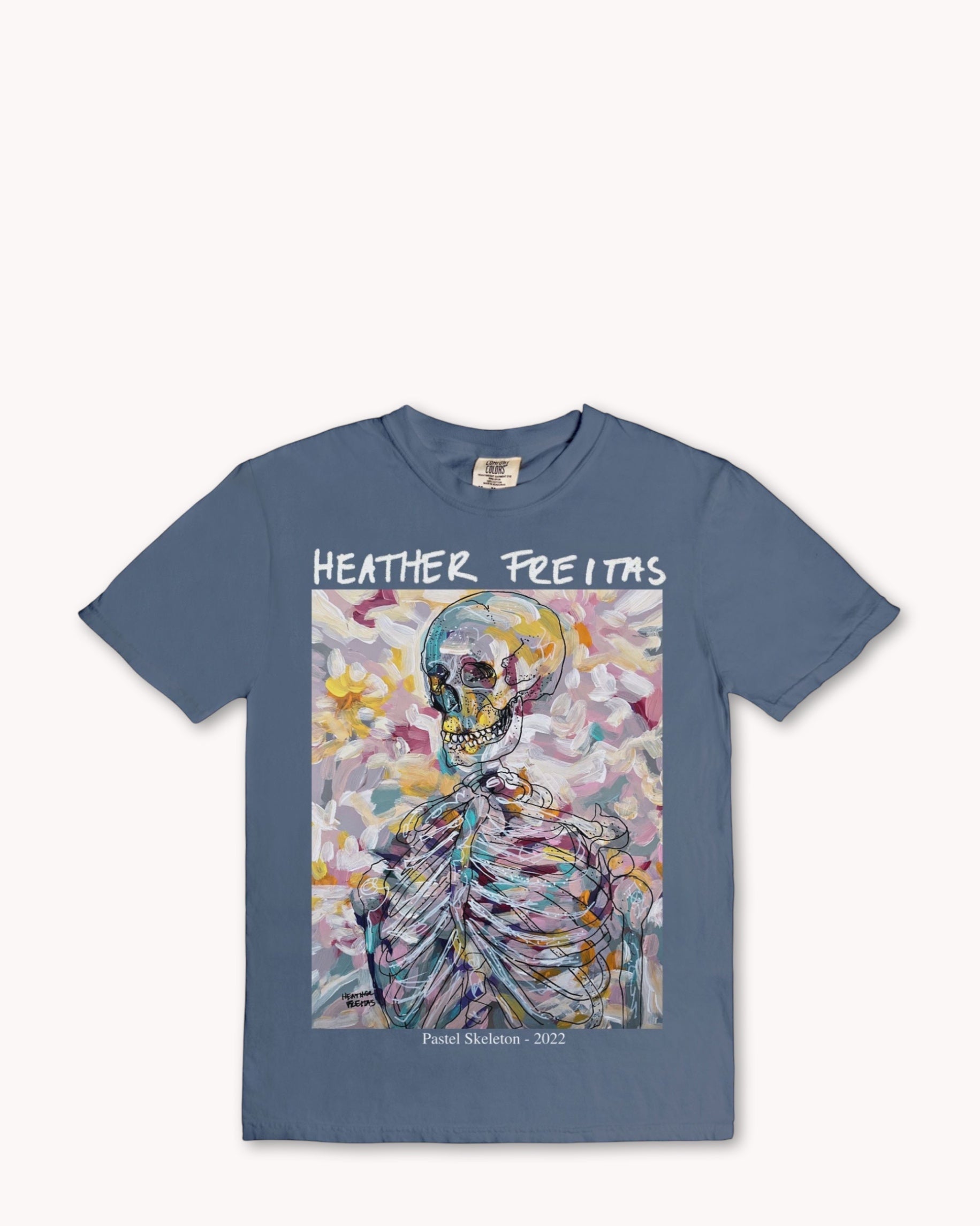 Pastel Skeleton Tee - Arte House