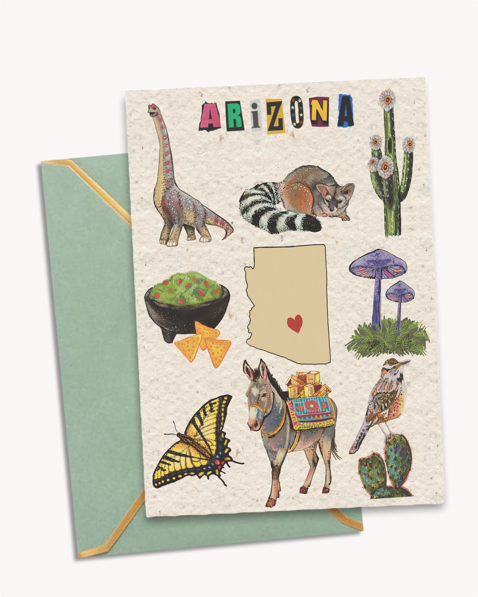 Arizona - Greeting Card / Fine Art Print - Arte House
