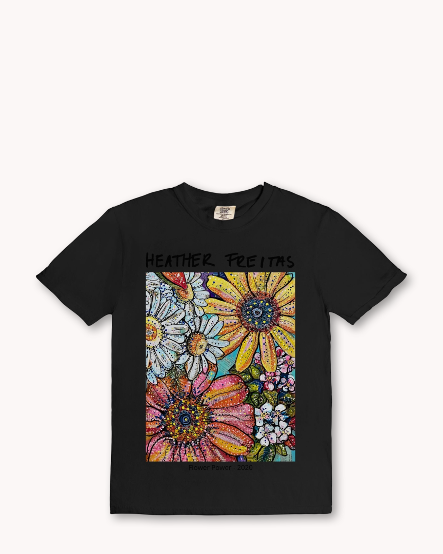 Flower Power Tee - Arte House