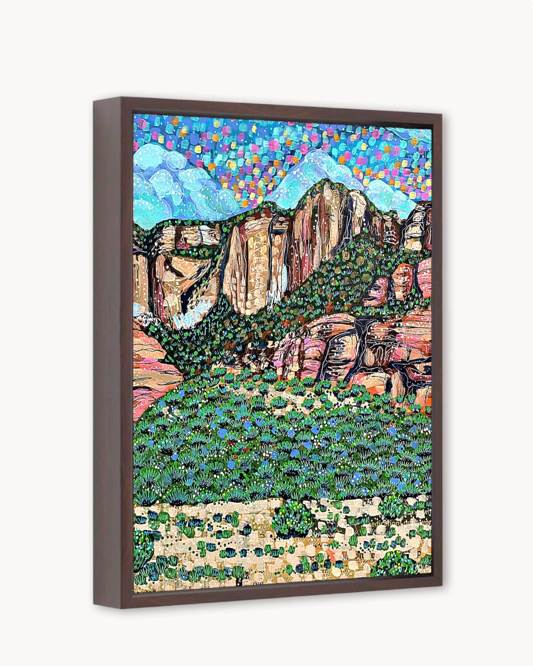 Evergreen Sandstone Print - Arte House