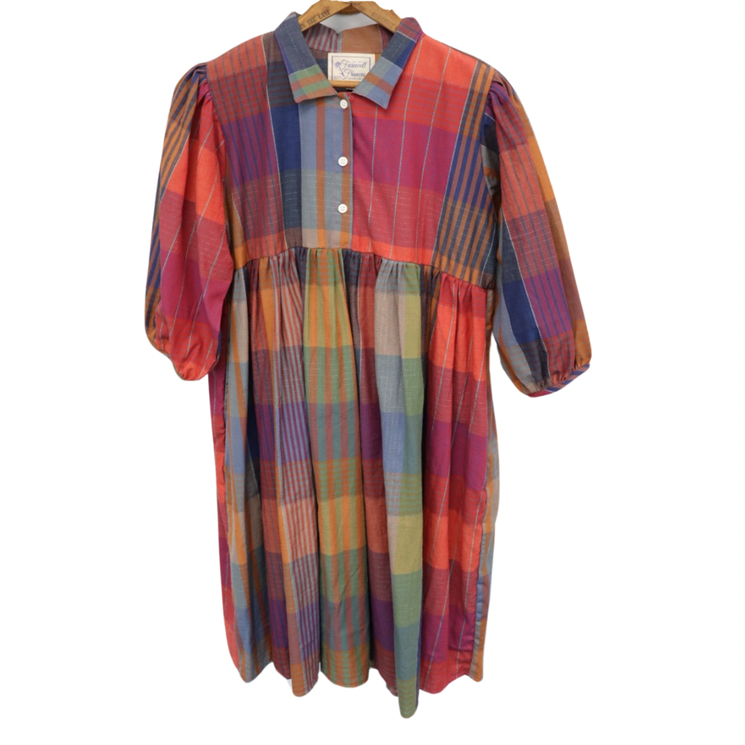 Plaid Gwen Dress G38 - Arte House