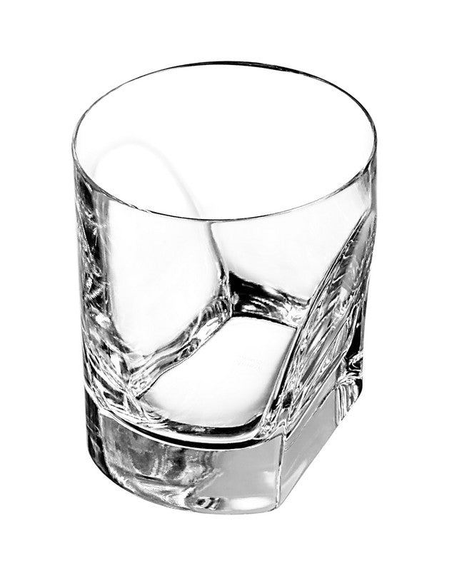 Double Old Fashion Glass CONVERSAZIONE Set of 4 - Arte House
