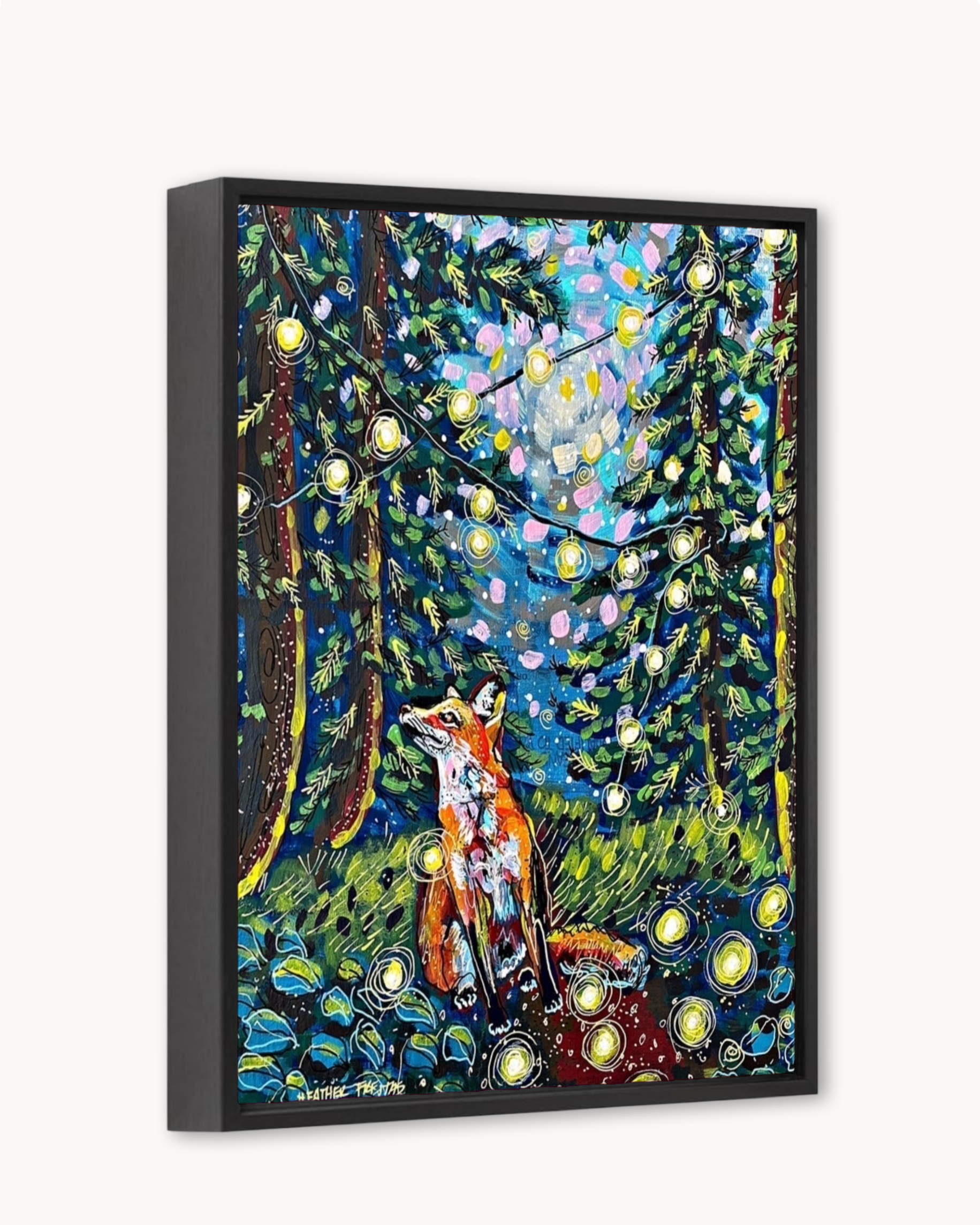 Forest Fox Print - Arte House