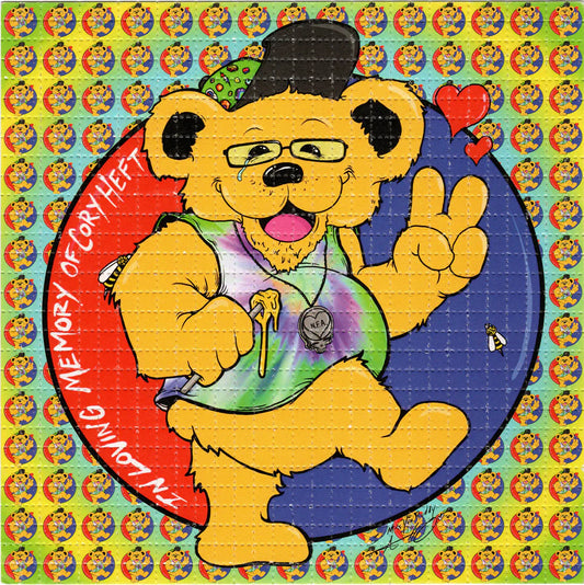 Aaron Brooks "Cory Heft Memorial Fundraiser" Blotter Print
