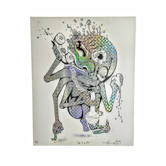Aaron Brooks "Self Care (Foil)" Print