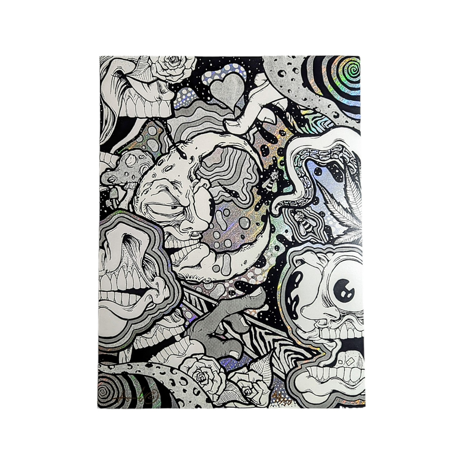 Aaron Brooks "Spring (Holographic Foil)" Print