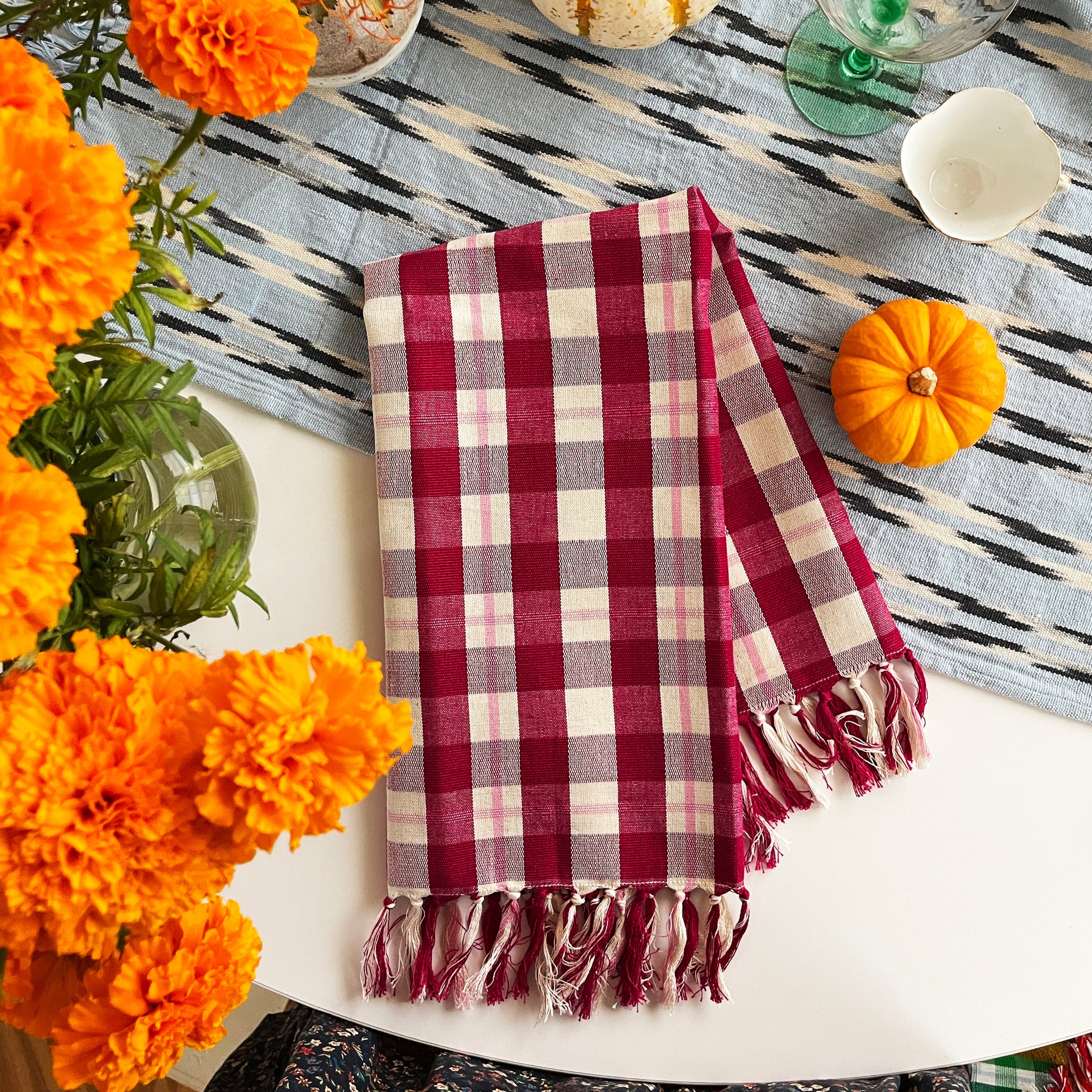 Abigail Plaid Kitchen Towel