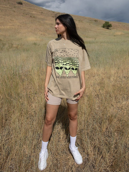 👽 'Alien' Oversized Tee
