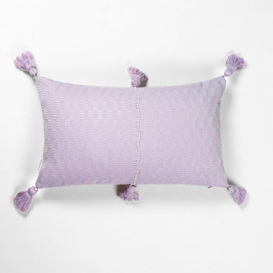 Antigua Pillow - Light Lavender Solid