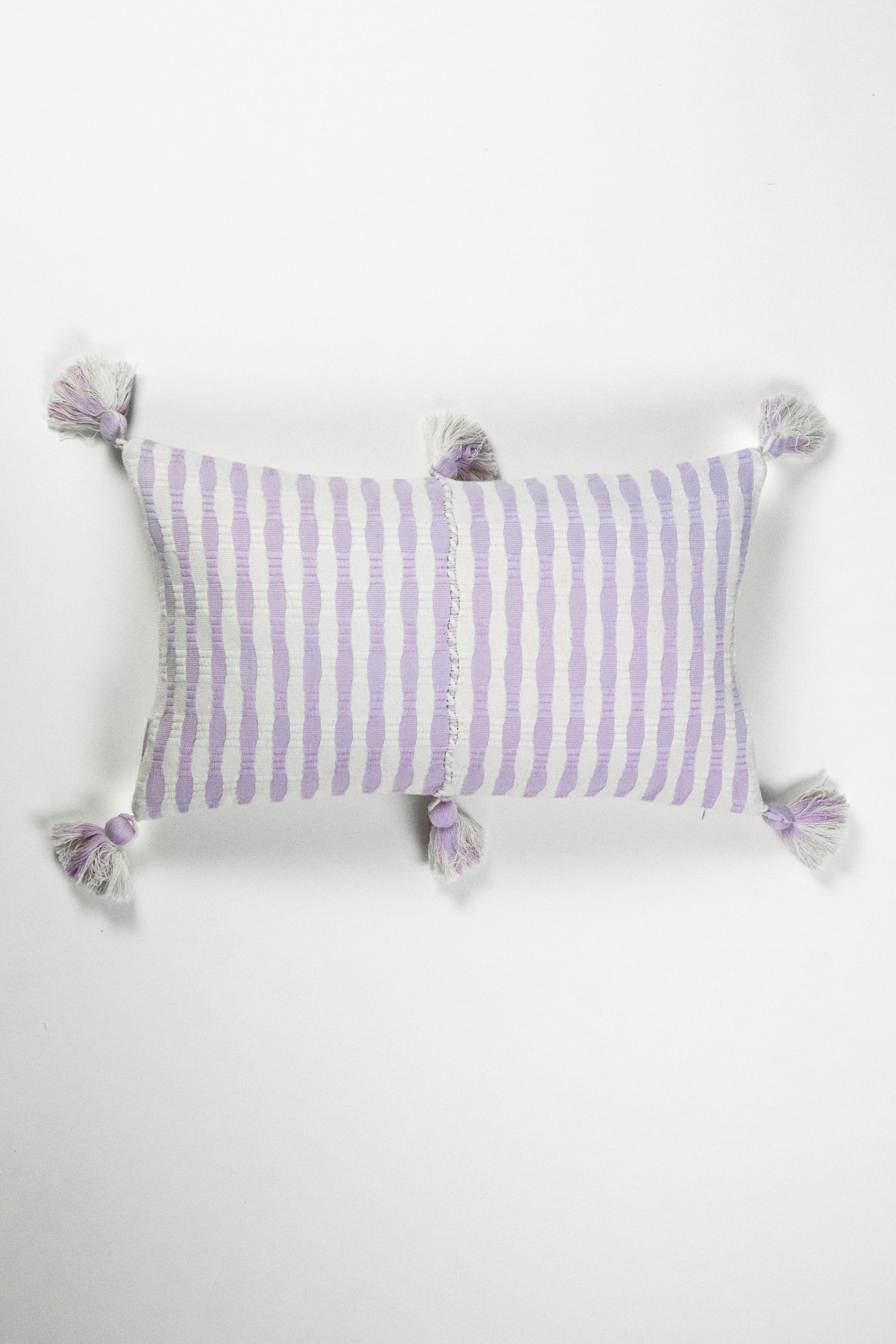Antigua Pillow - Light Lavender Solid