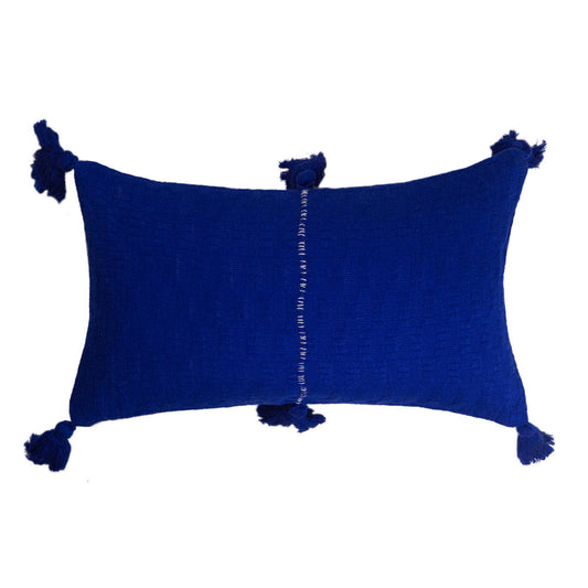 Antigua Pillow - Royal Blue Solid
