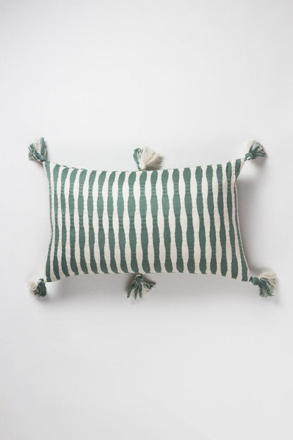 Antigua Pillow - Dusty Green