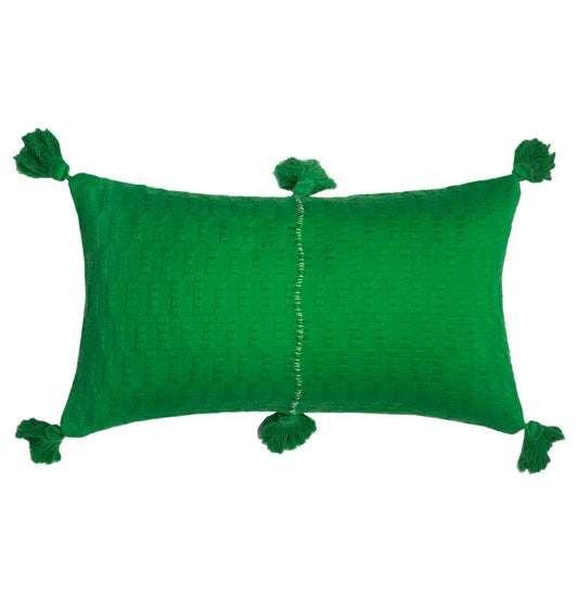 Antigua Pillow - Grass Green Solid