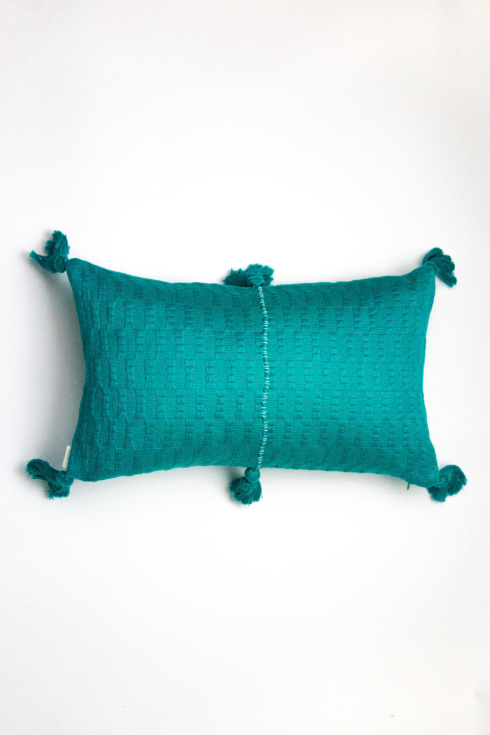 Antigua Pillow - Jade Solid