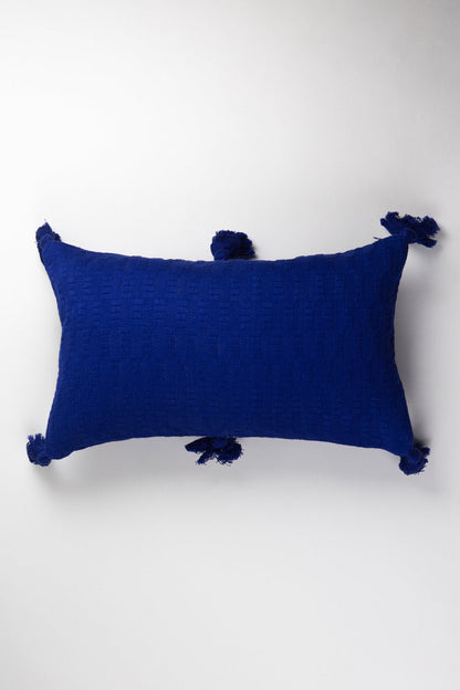 Antigua Pillow - Royal Blue Solid