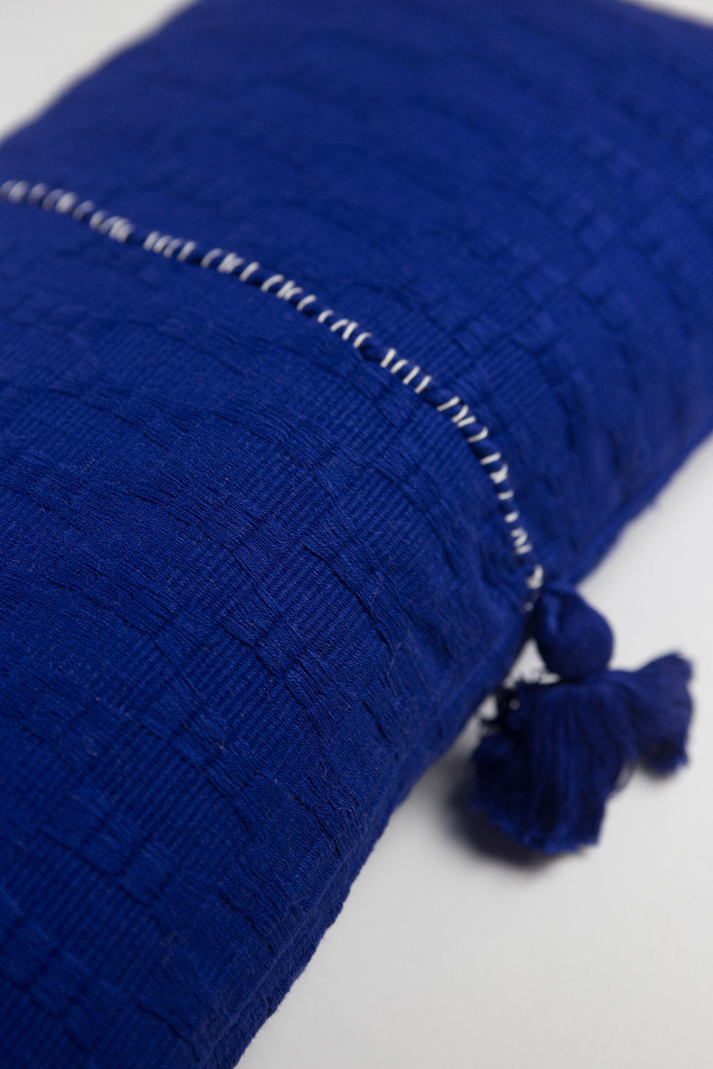 Antigua Pillow - Royal Blue Solid