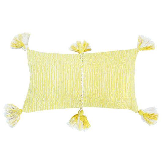 Antigua Pillow - Faded Yellow Solid