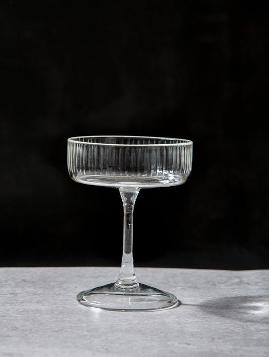 Audrey Glass, 5.5x5.3 Inches (SET OF 4)