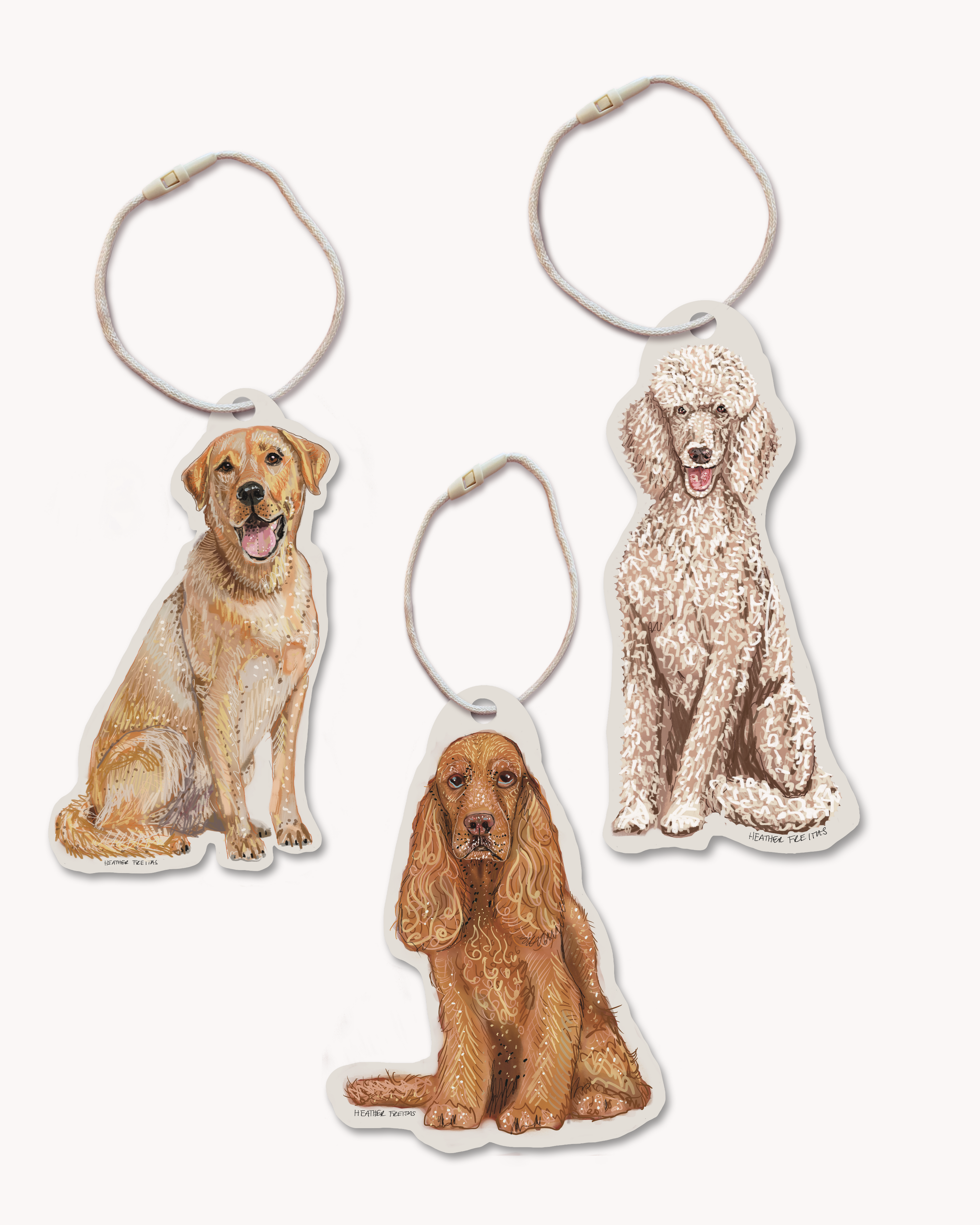 Dogs Gift Tags ( 6 pack ) - Arte House