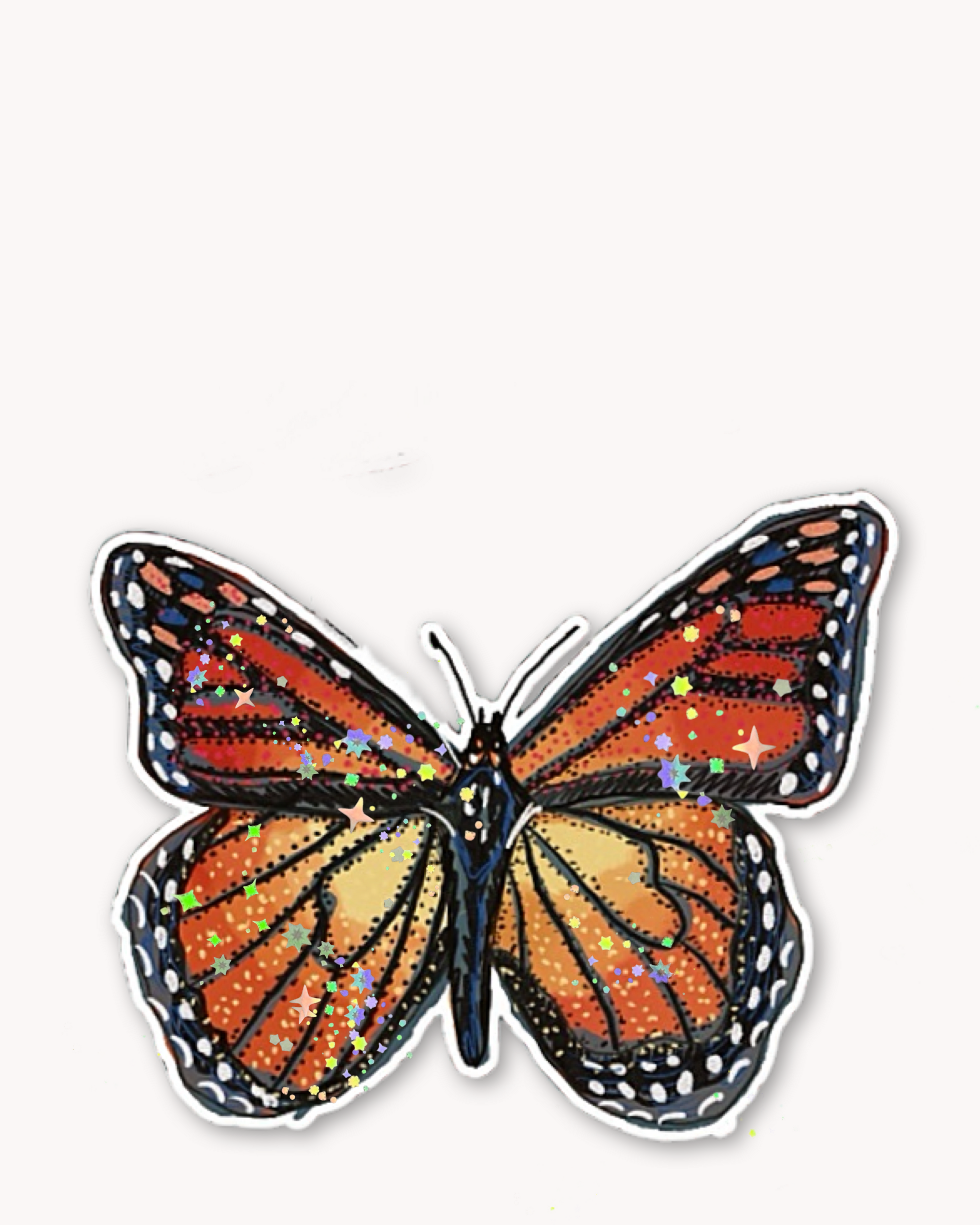 Monarch Sticker - Arte House