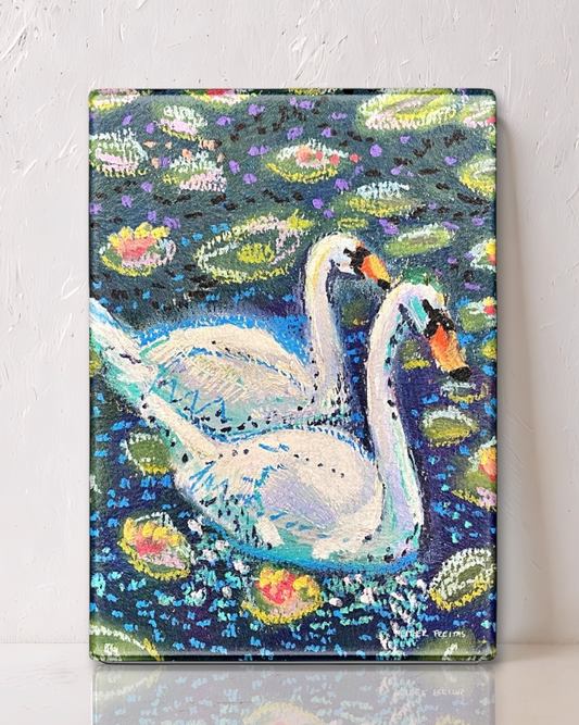 2 Swans Cutting Board Trivet