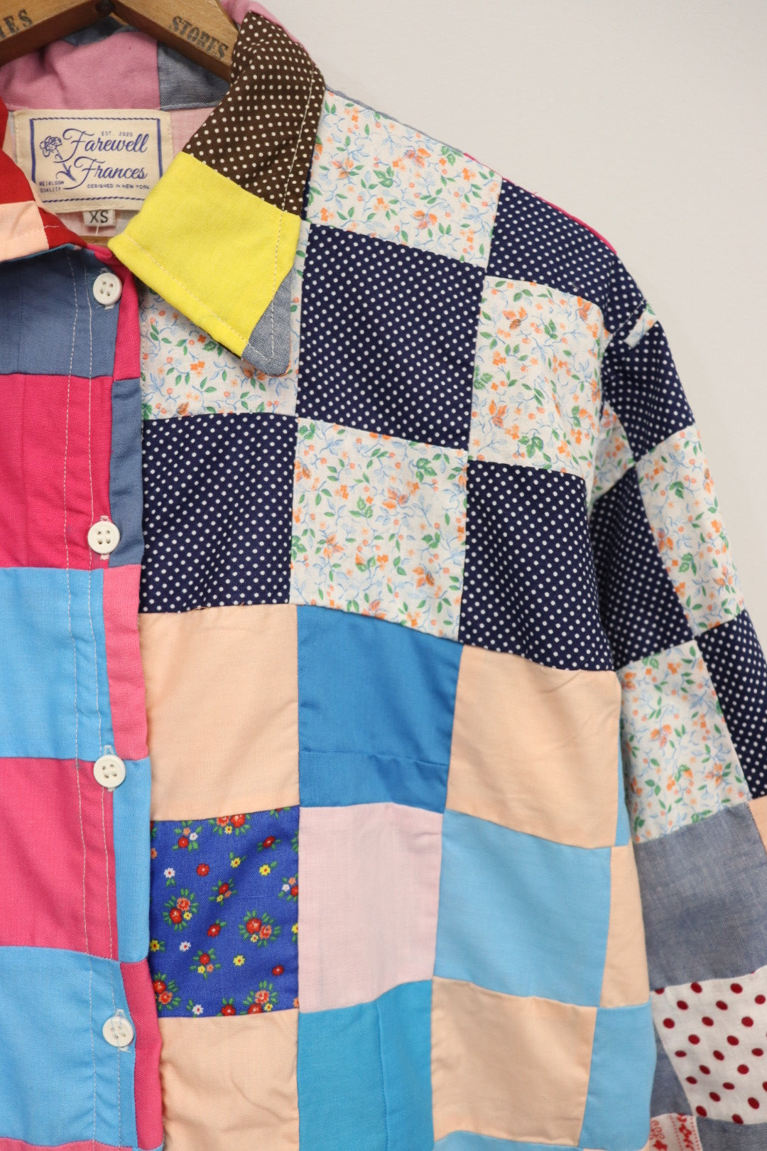 George Quilted Long Sleeve Button Down Sz XS GLS6 - Arte House