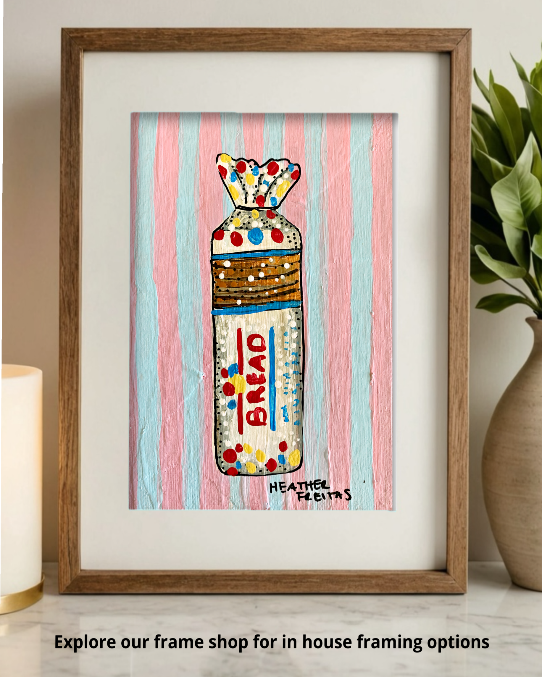 Loaf Of Bread ( Original Painting ) - Arte House