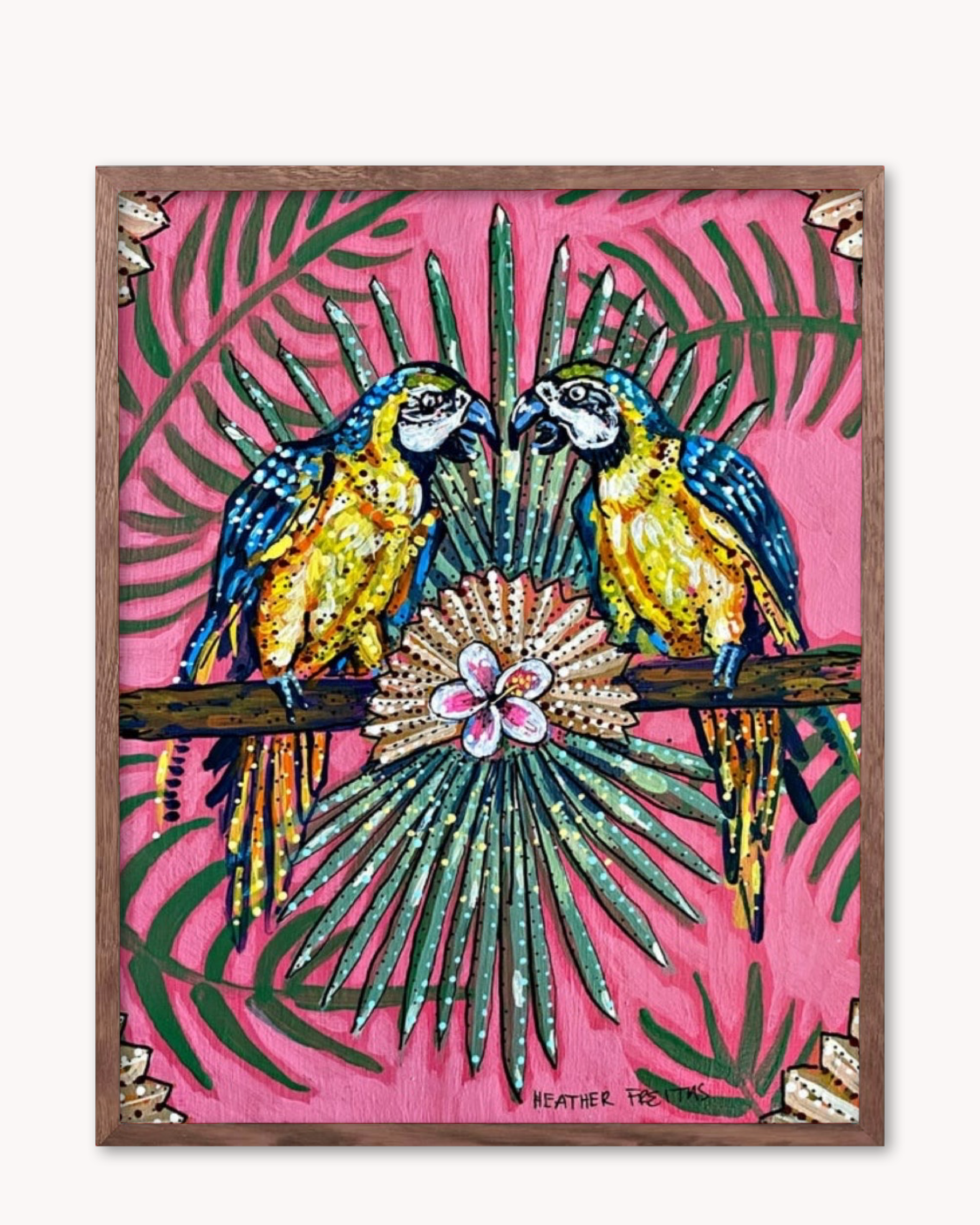 Parrot Paradise Print