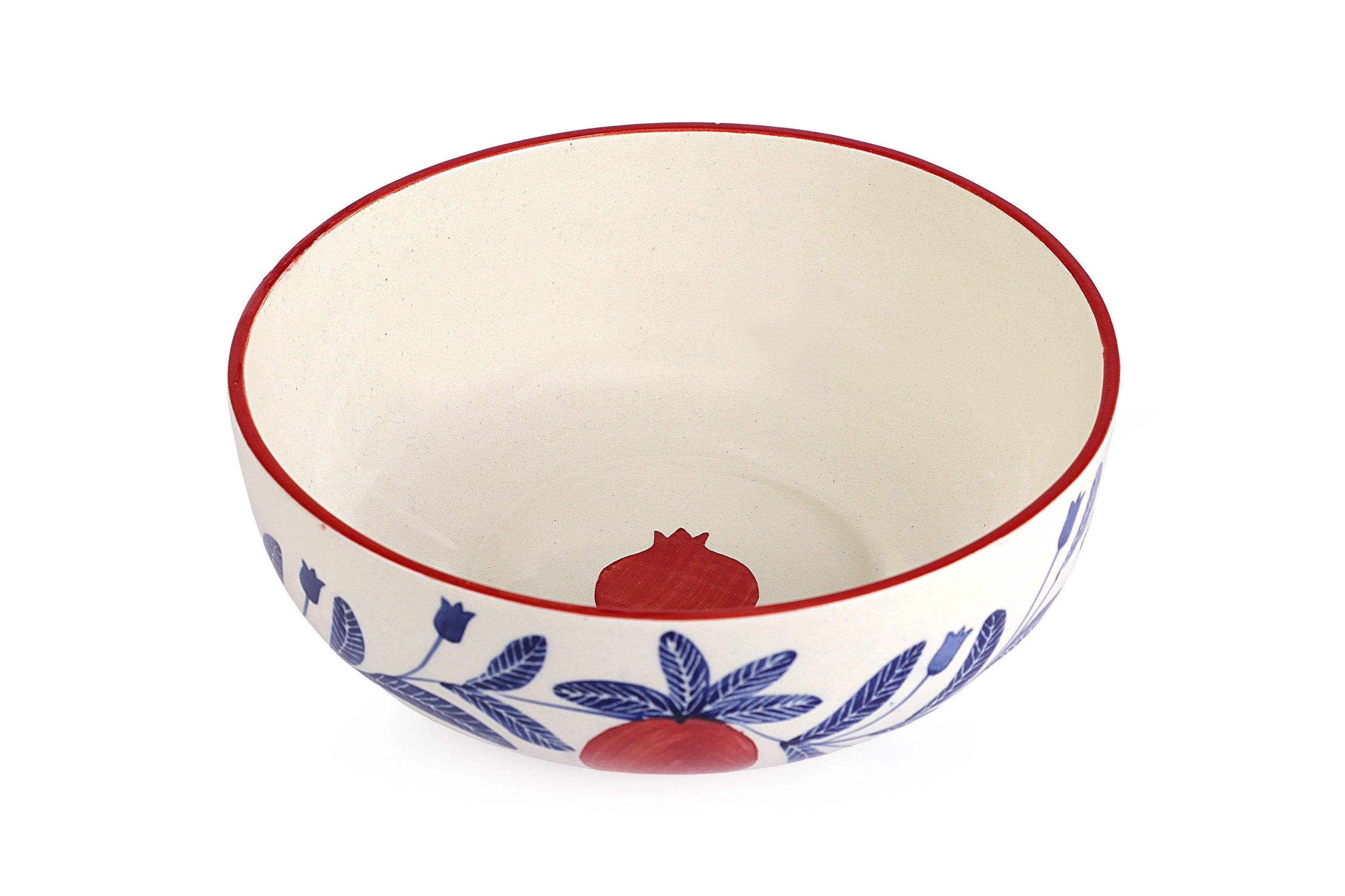 Indian Anaar Bowl, Red - 2.5x7 Inches  (Set of 4) - Arte House