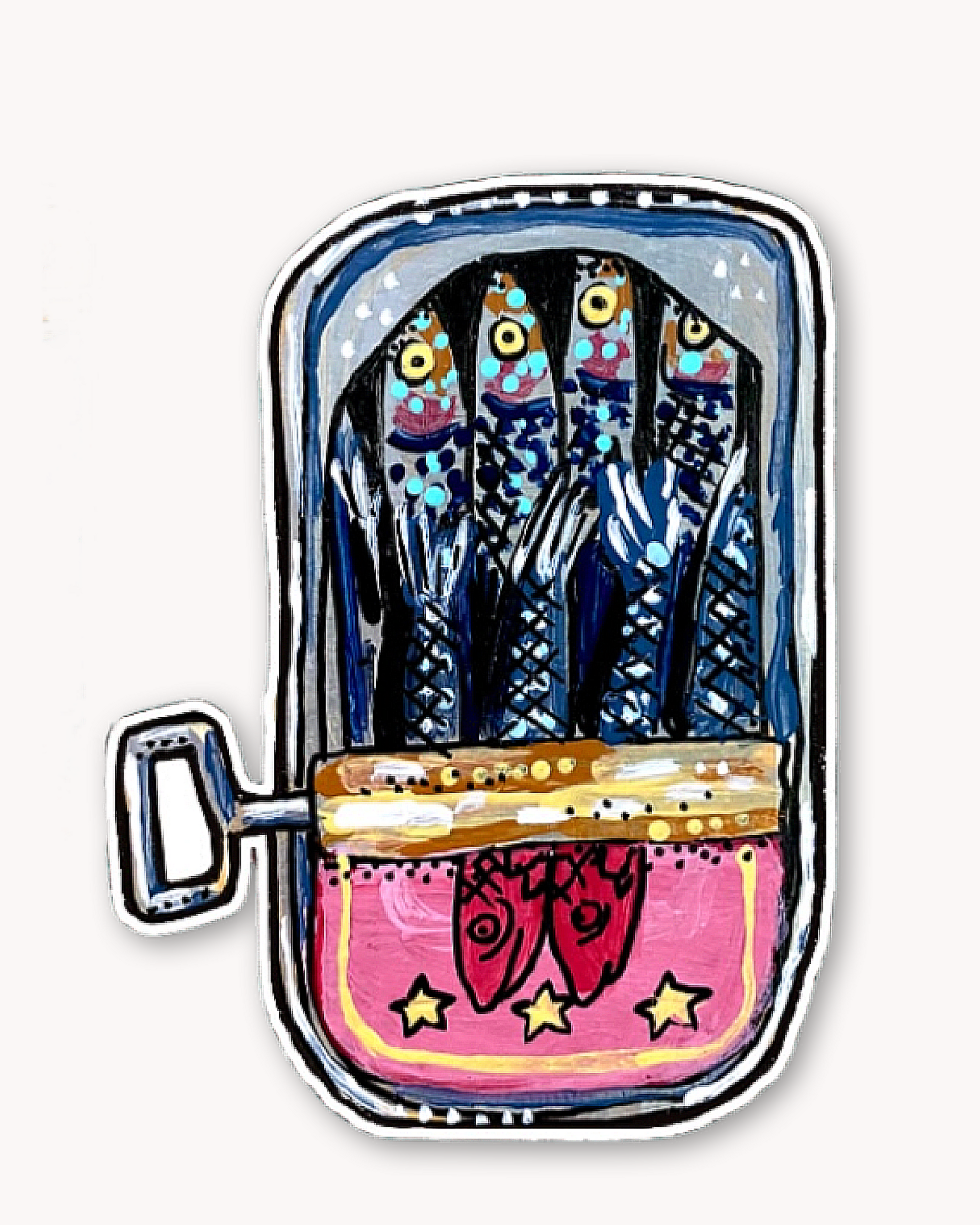 Sardines Sticker - Arte House