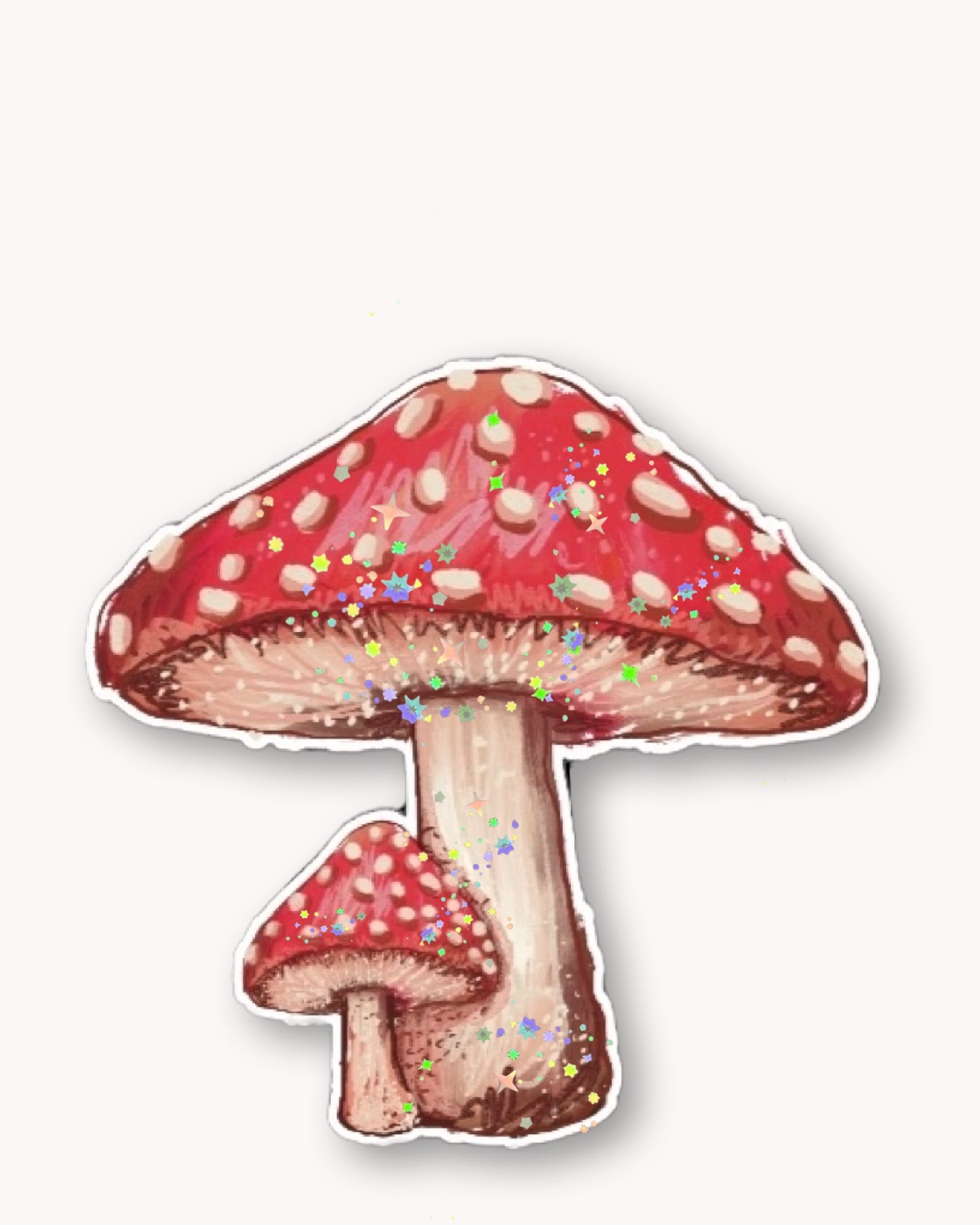 Red Cap Mushroom Sticker - Arte House