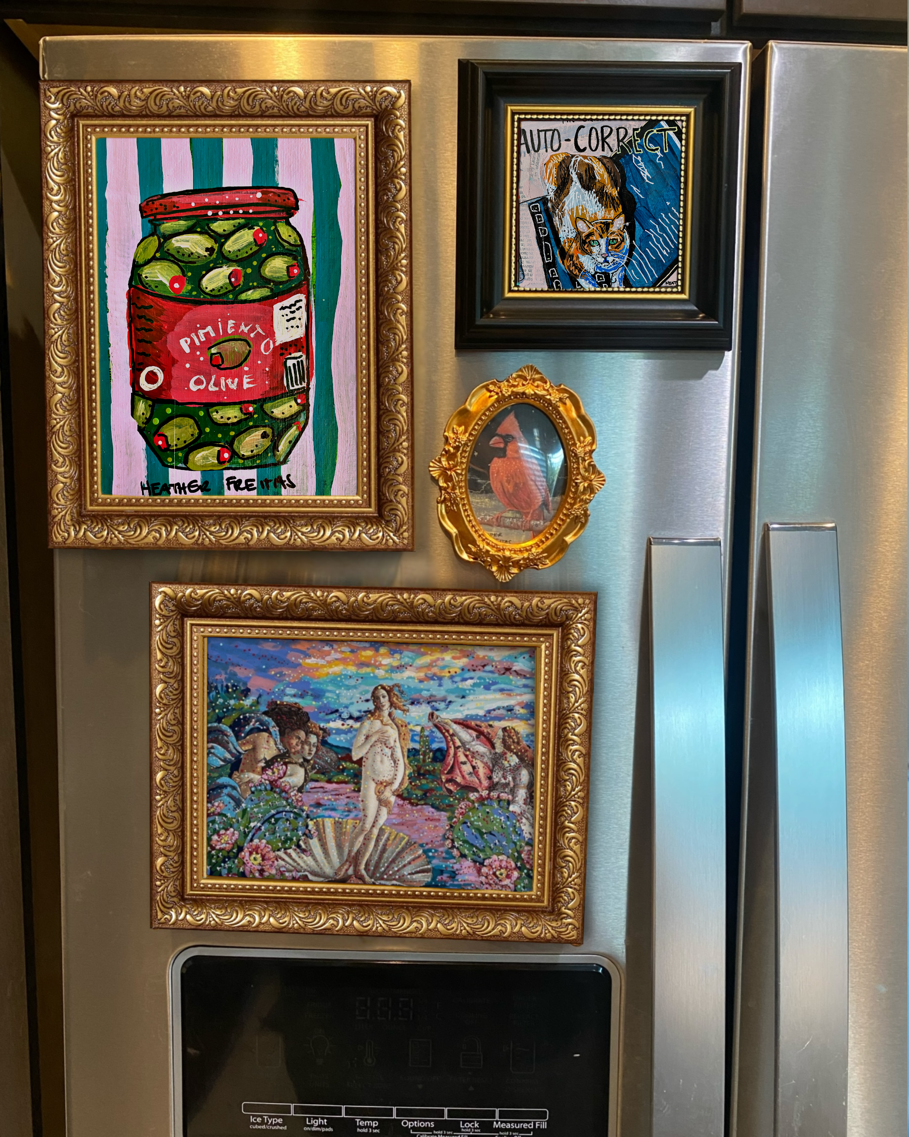 Auto Correct Framed Magnet ( Medium ) - Arte House
