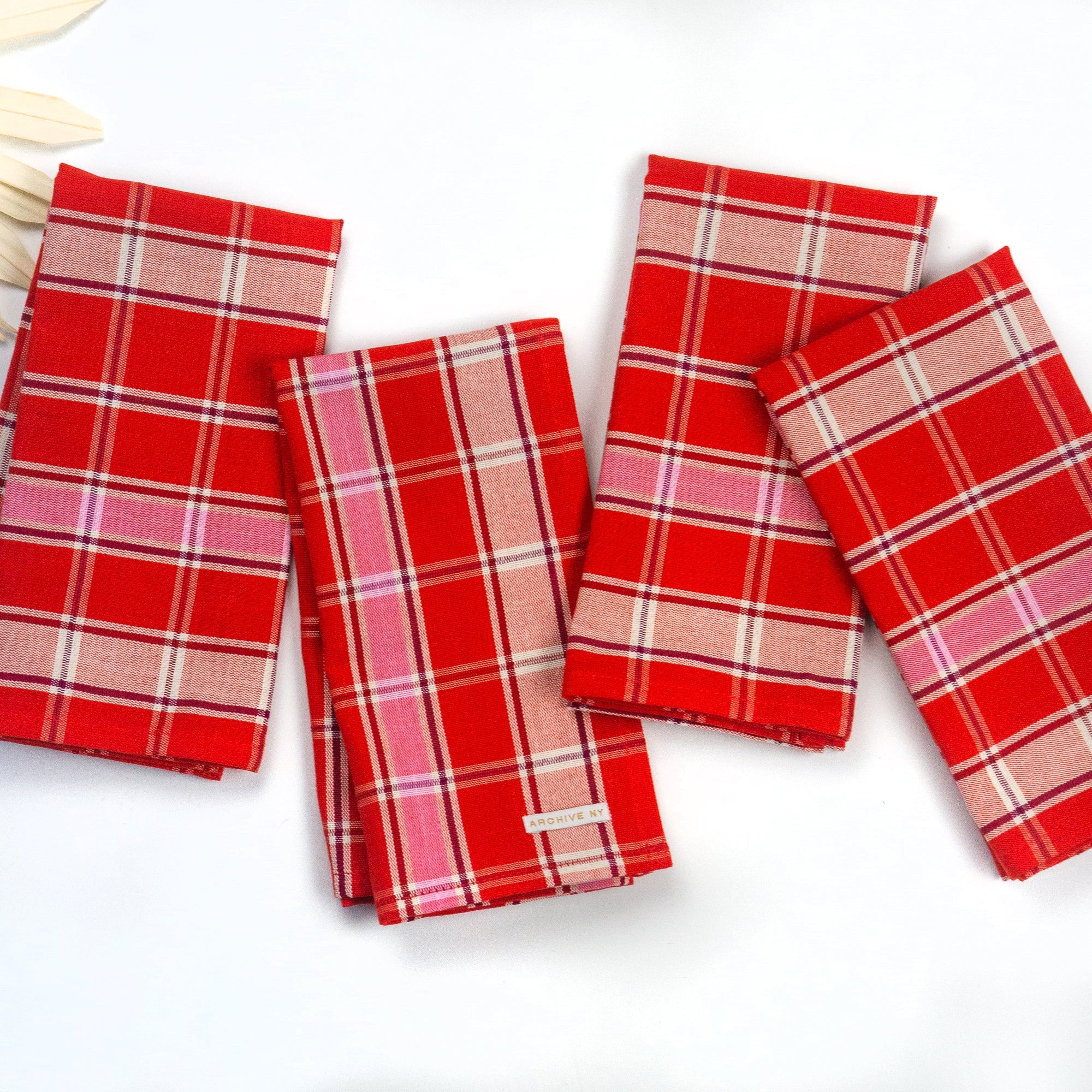Camila Plaid Dinner Napkin - Arte House