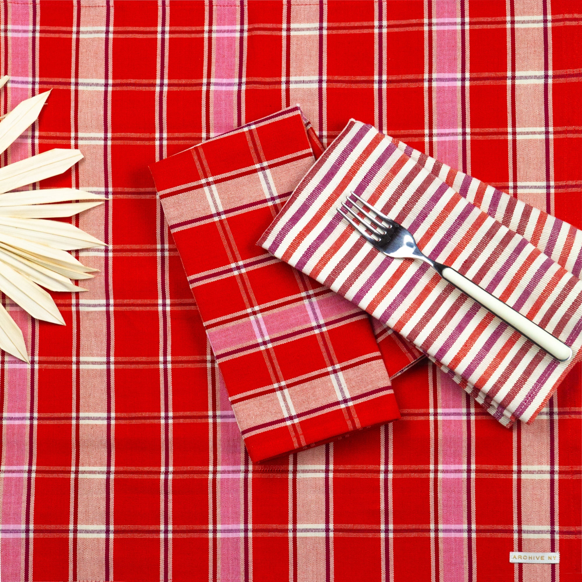 Camila Plaid Table Runner - Arte House