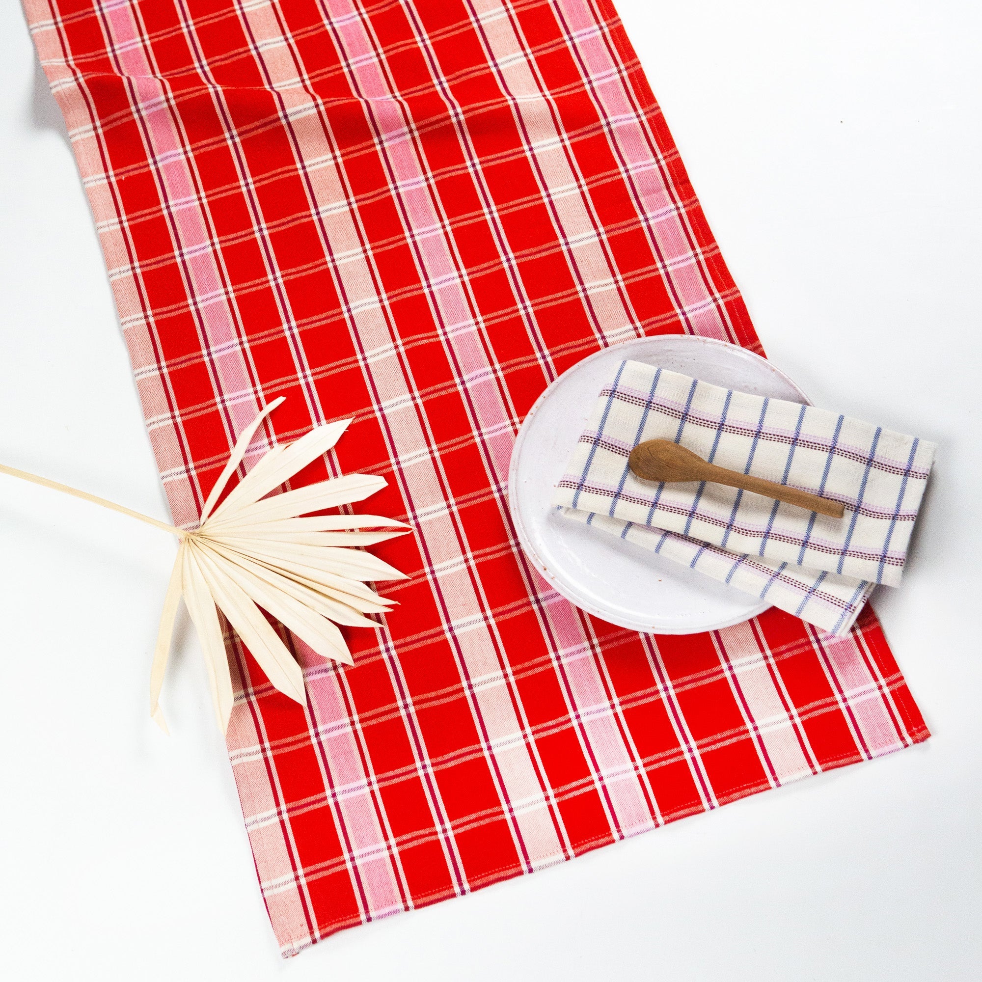 Camila Plaid Table Runner - Arte House