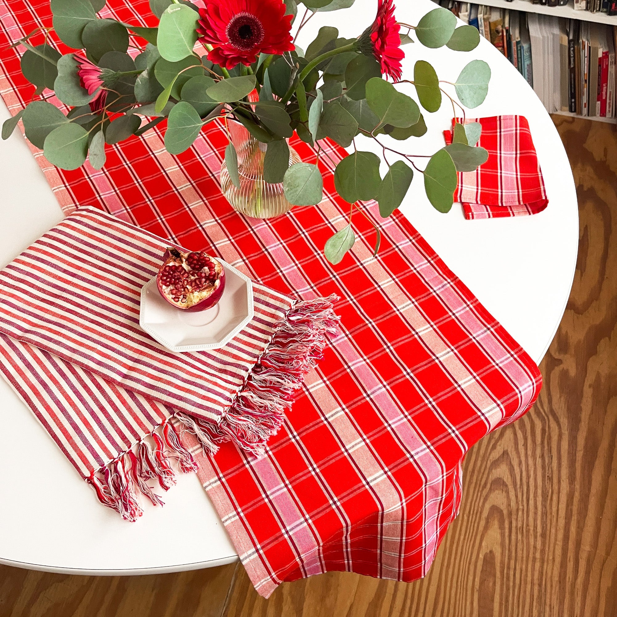 Camila Plaid Table Runner - Arte House