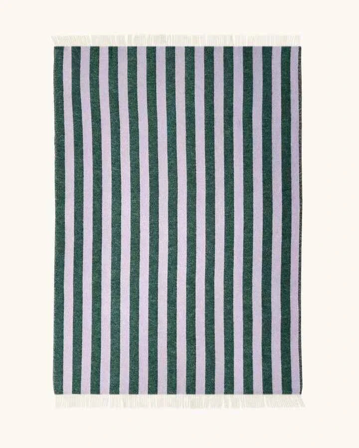 Blanket CANDY WRAP Lilac / Green 4.25 x 6.5 ft