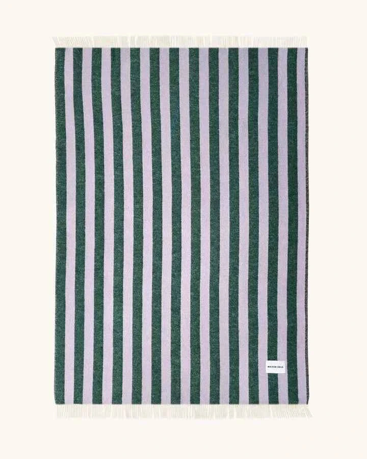 Blanket CANDY WRAP Lilac / Green 4.25 x 6.5 ft