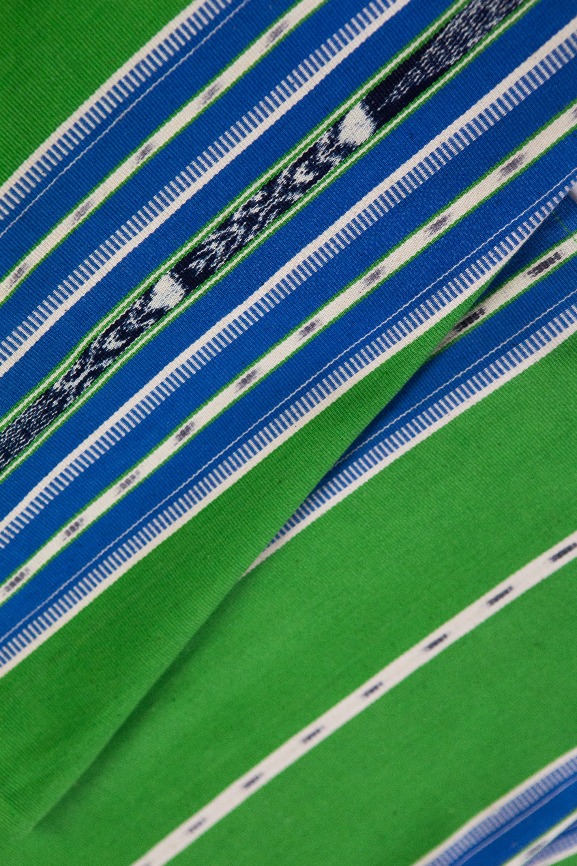 Cantel Runner - Green & Blue - Arte House