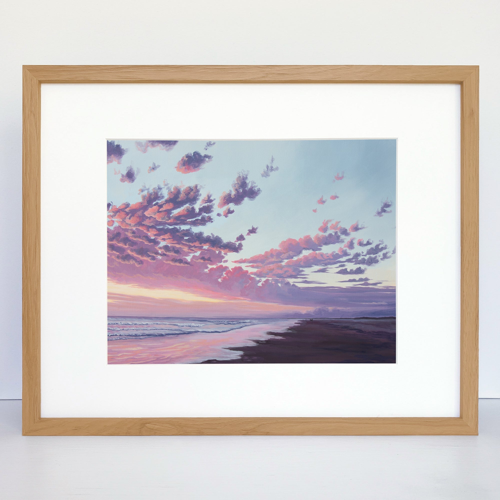 Gearhart Sunset #2 a Horizontal Art Print - Arte House