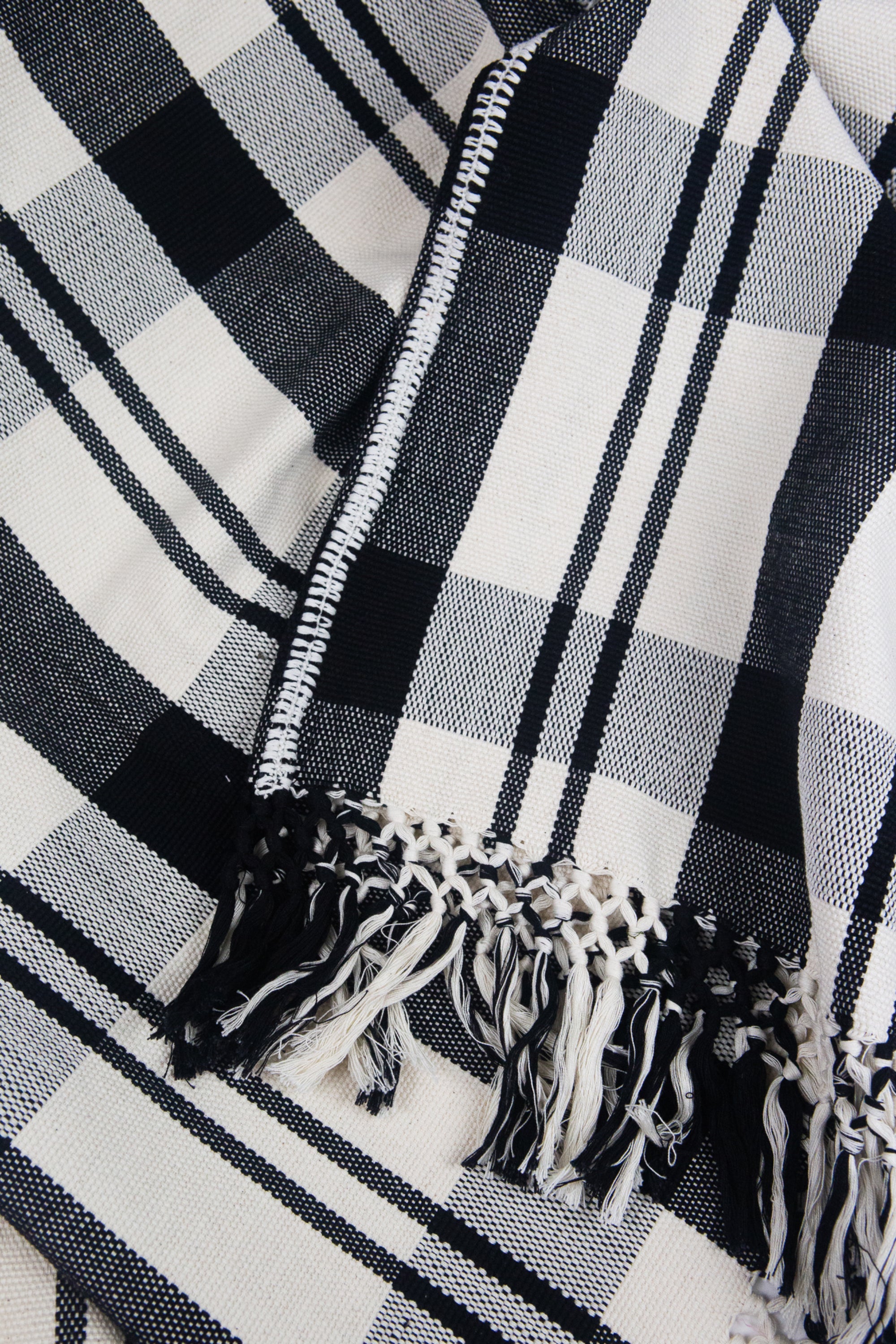 Cecilia Striped Cotton Throw Blanket - Arte House