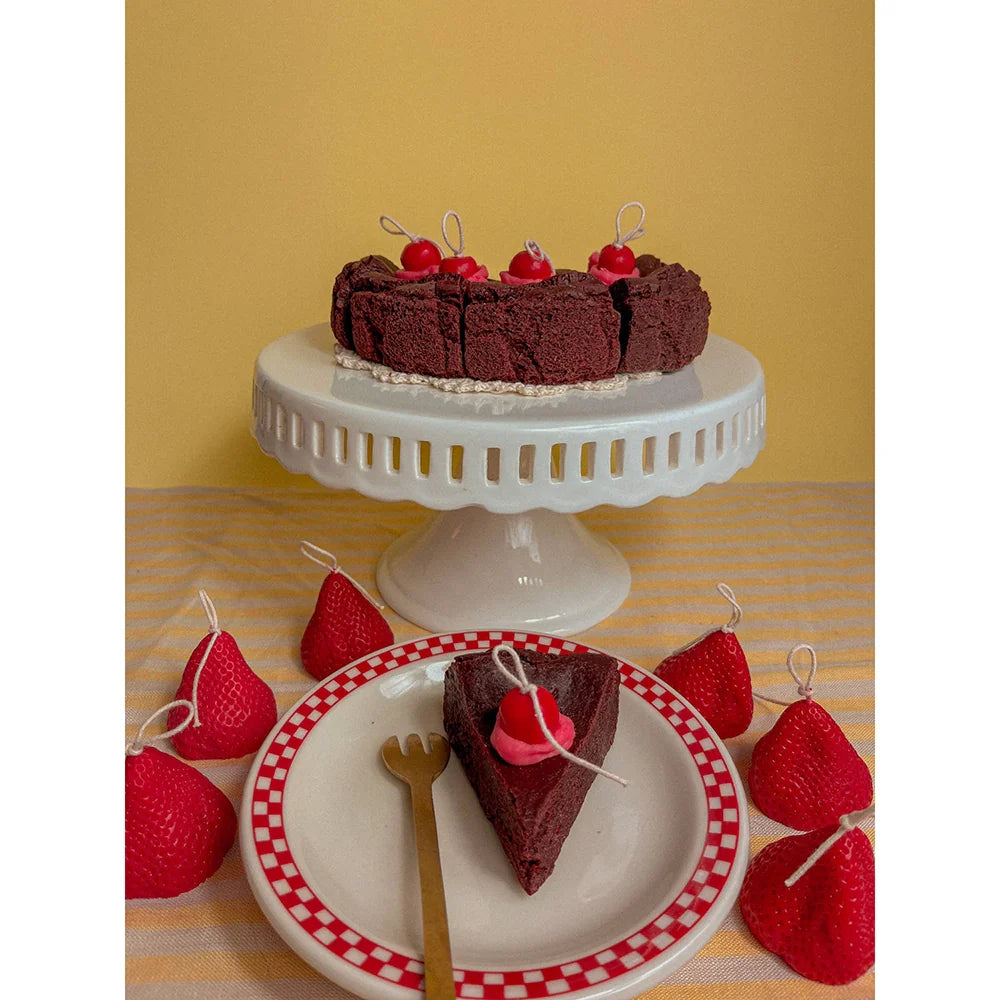 Chocolate Cake Candle