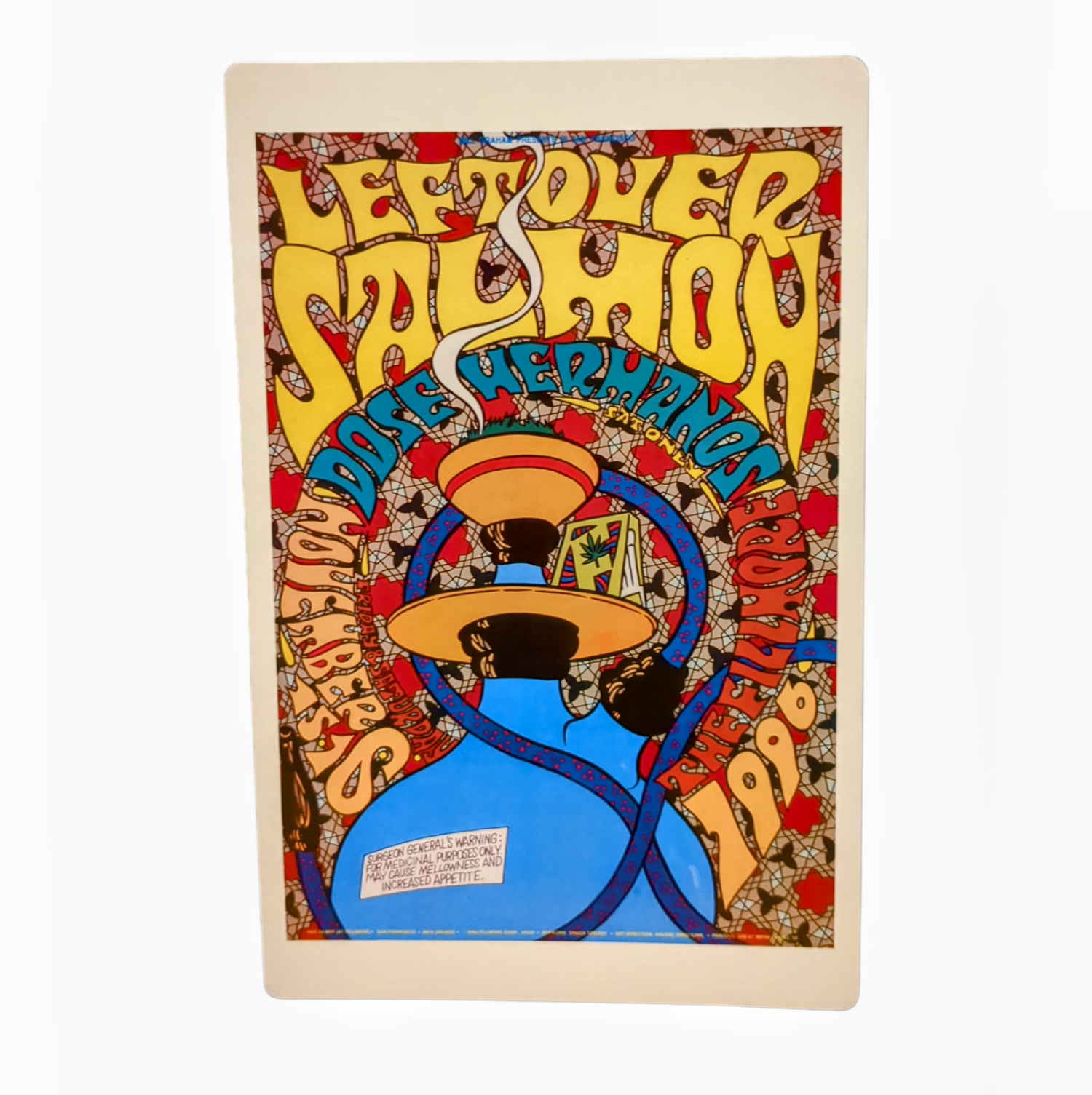 Chuck Sperry Leftover Salmon, San Francisco 1996 Art Card - Arte House
